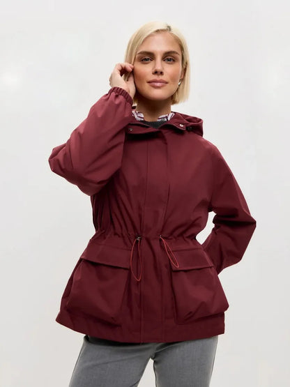 Waterproof Hooded Windbreaker Rain Jacket