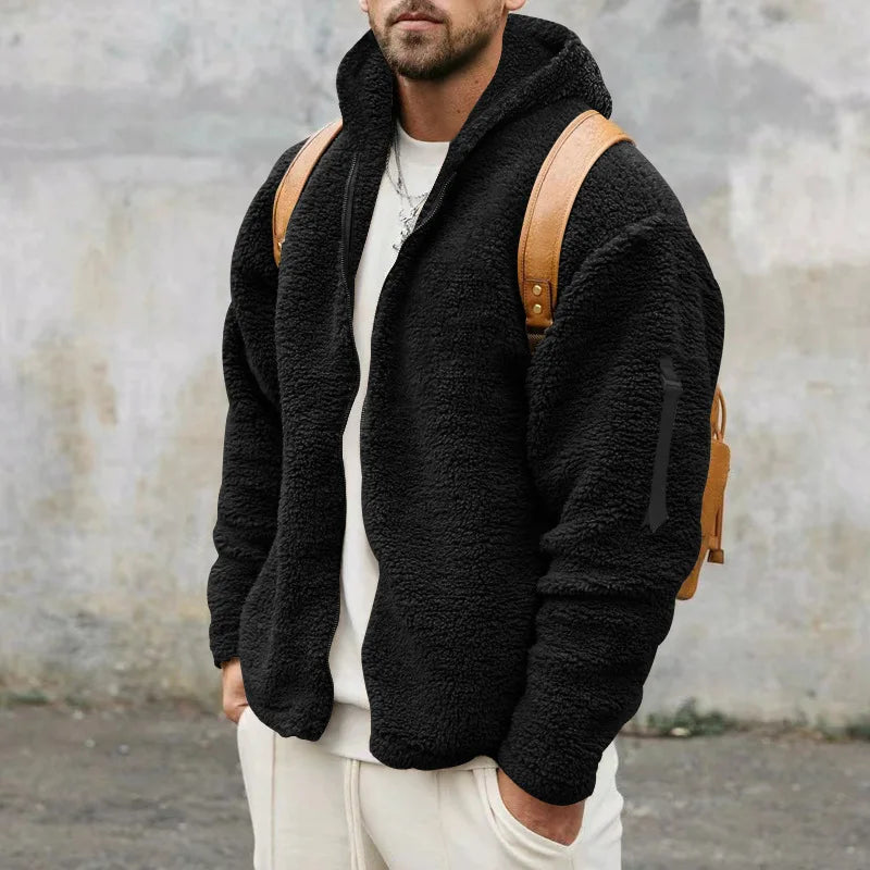 Winter jacket in fleece