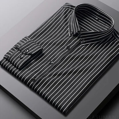 Jermaine Relaxed Striped Cotton Shirt