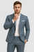 Suit set slim fit blazer pants