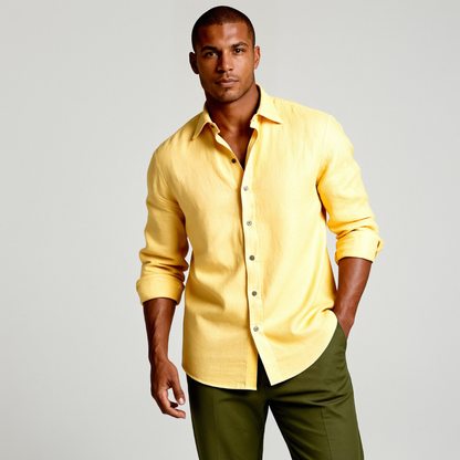 Long Sleeve Linen Shirt