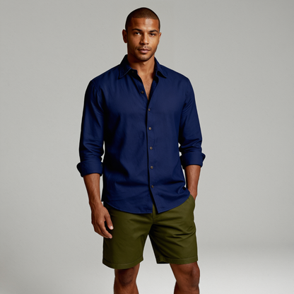 Long Sleeve Linen Shirt