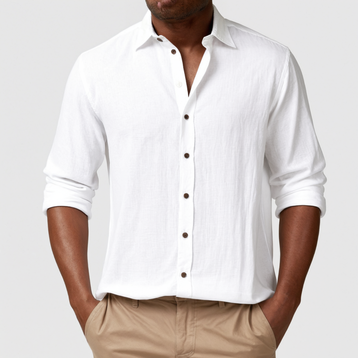 Long Sleeve Linen Shirt