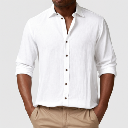 Long Sleeve Linen Shirt