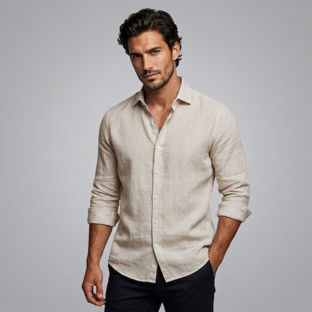 Lightweight Casual Summer Button Shirt