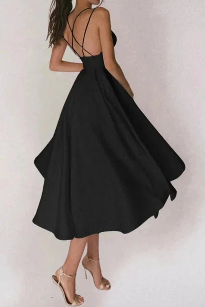 Elegant Evening Midi Dress