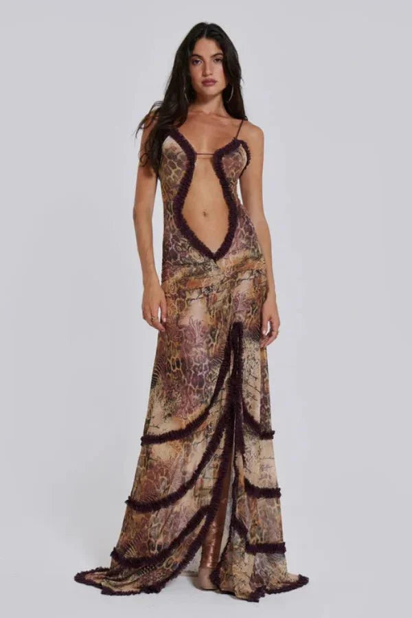 Sunset Glow Maxi Dress
