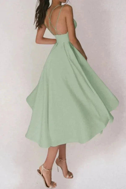 Elegant Evening Midi Dress