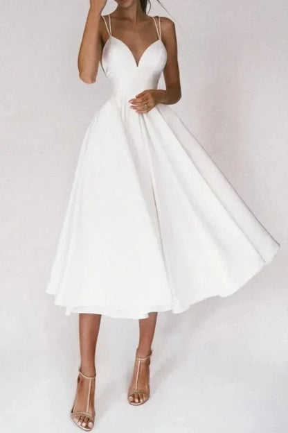 Elegant Evening Midi Dress