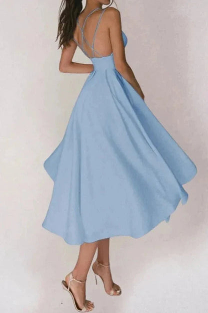 Elegant Evening Midi Dress