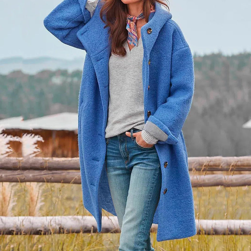 Windproof Hooded Fashion Coat | Lightweight