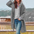 Windproof Hooded Fashion Coat | Lightweight