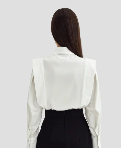 Button Down Square Dress Shirt