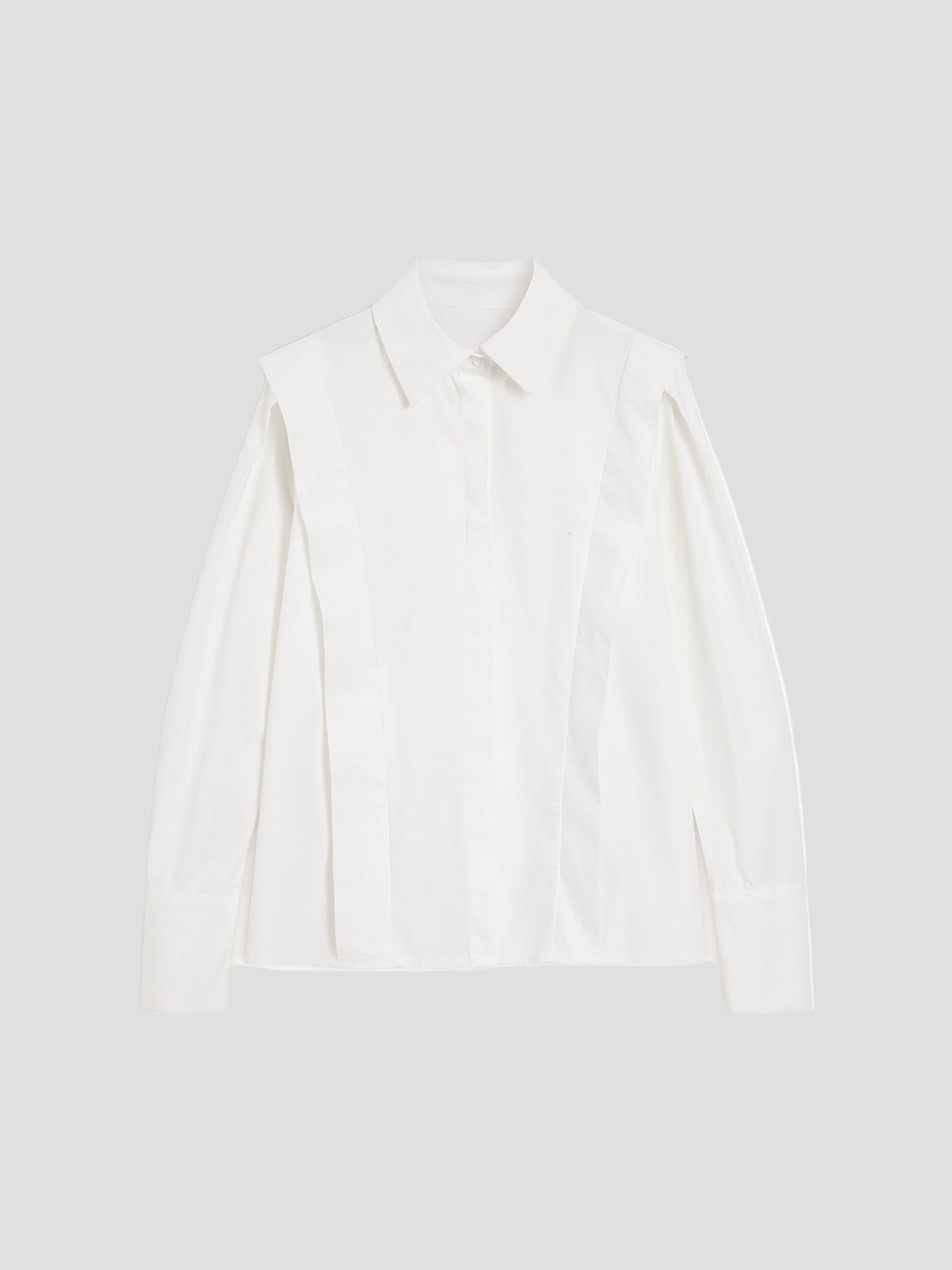 Button Down Square Dress Shirt