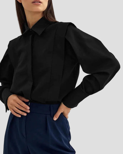 Button Down Square Dress Shirt