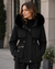 Marianna Hooded Parka Warm Lining and Faux-Fur Collar