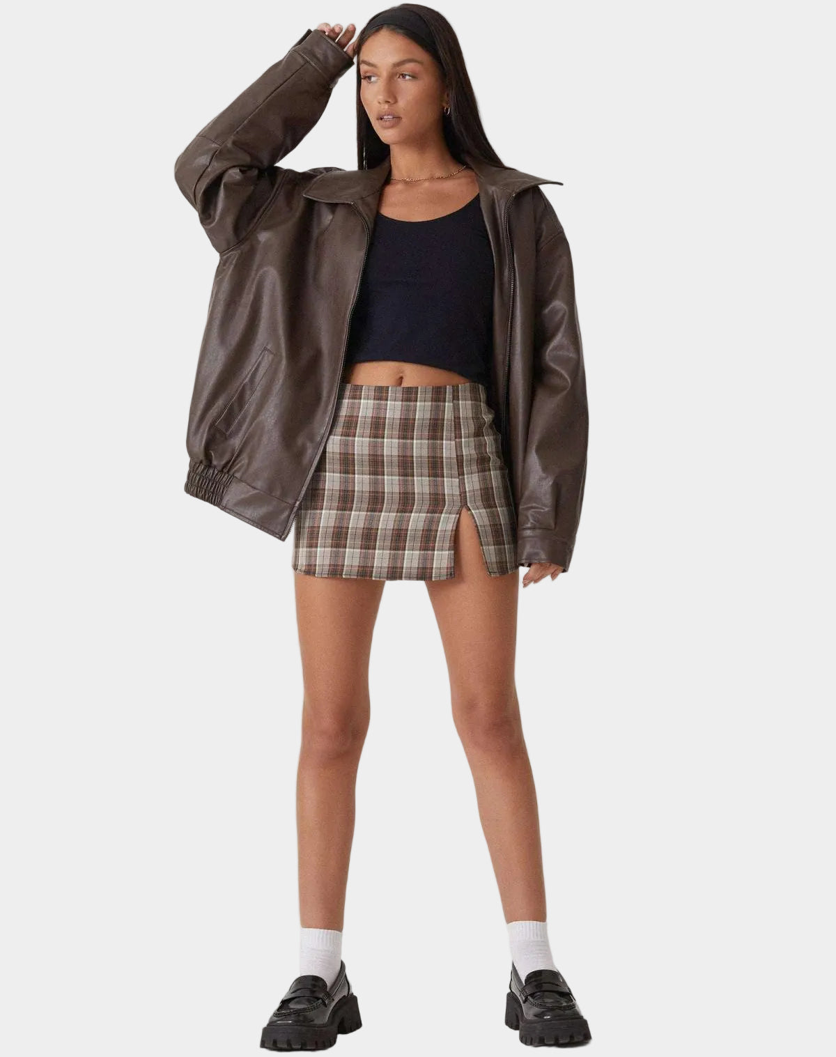 Oversized Bomber Jacket