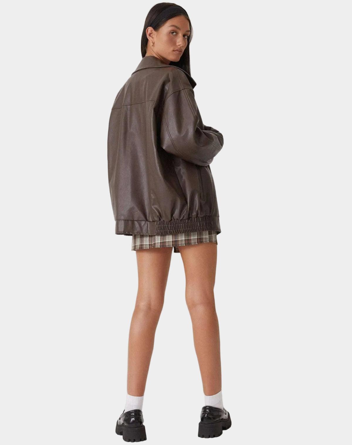 Oversized Bomber Jacket