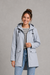 Isadora Long Hooded Water-Resistant Rain Coat