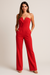 Mira Sleeveless Jumpsuit with V-Neck