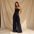 Premium strapless wide leg Jumpsuit