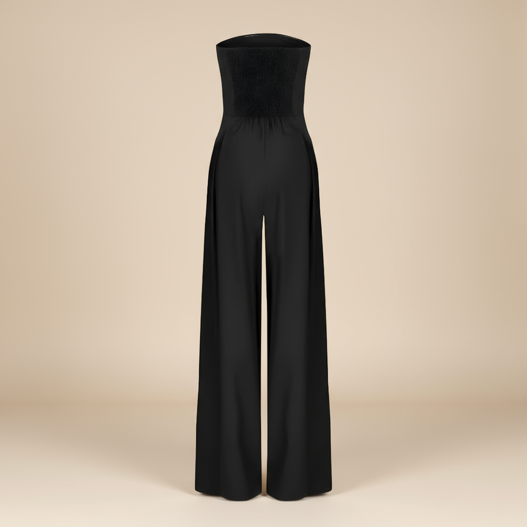 Premium strapless wide leg Jumpsuit