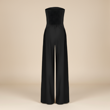 Premium strapless wide leg Jumpsuit