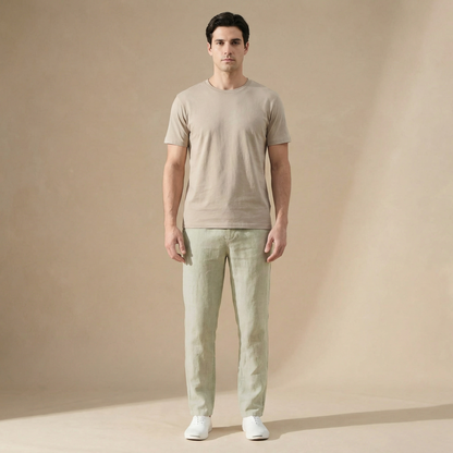 Linen Summer Pants Regular Fit