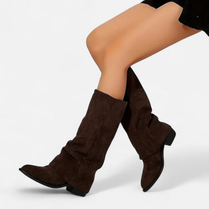 Chunky Heel Boots