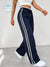 Modern straight-leg pants