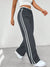 Modern straight-leg pants