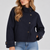 Faux Fur Cropped Puffer Jacket Coat