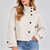 Faux Fur Cropped Puffer Jacket Coat