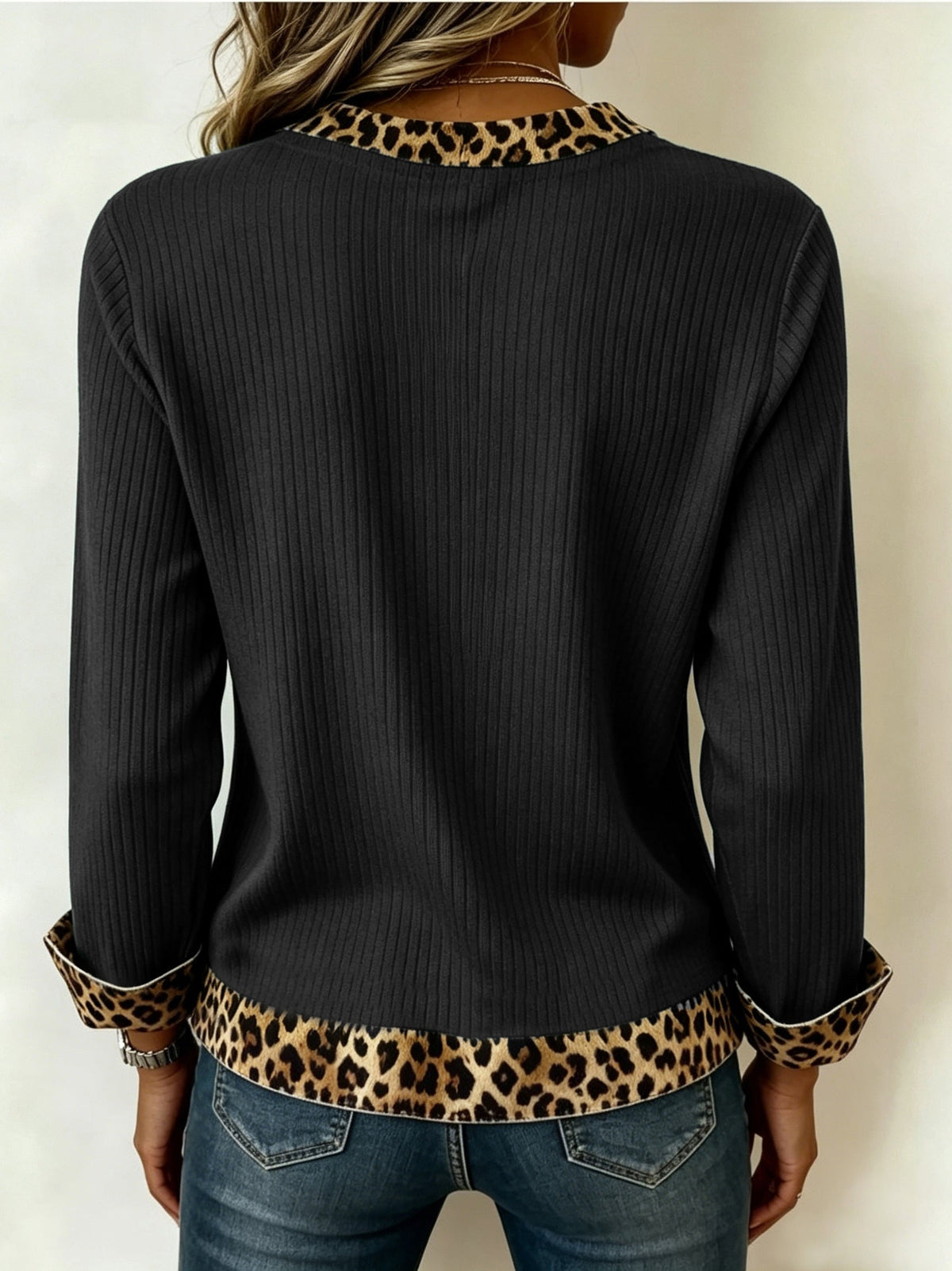 Hattie Statement V-Neck Top