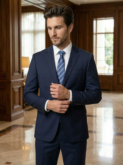 Elegant Slim Fit Wedding Suit