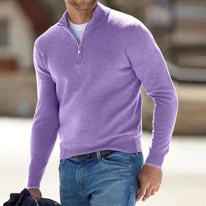 Soft and Timeless Jumper with Long Sleeves