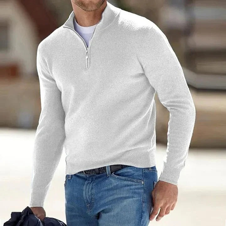 Soft and Timeless Jumper with Long Sleeves