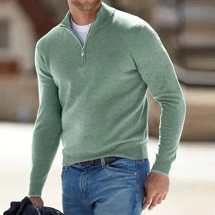 Soft and Timeless Jumper with Long Sleeves