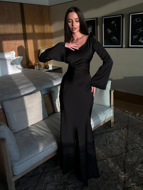 Long Sleeve Maxi Dress
