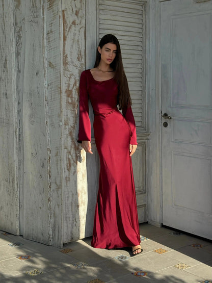 Long Sleeve Maxi Dress