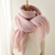 Mira Fringed Pashmina-Style Scarf