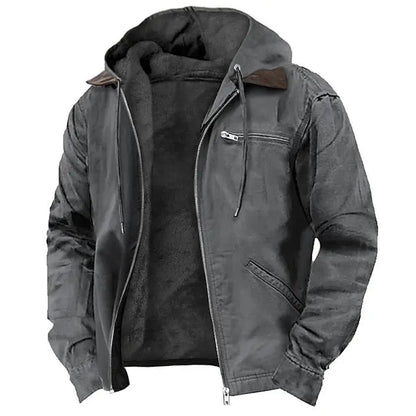 Lined Hooded Winter Jacket