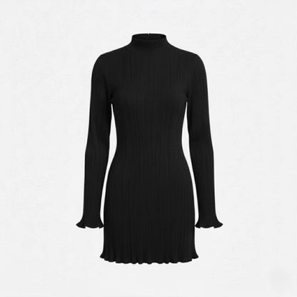 Agathe Ribbed Mini Dress