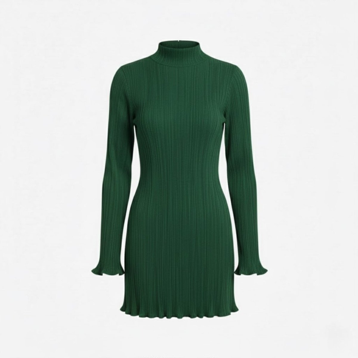 Agathe Ribbed Mini Dress