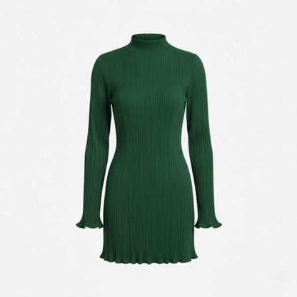 Agathe Ribbed Mini Dress