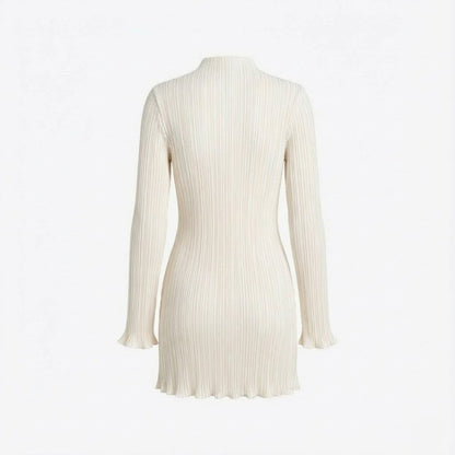 Agathe Ribbed Mini Dress