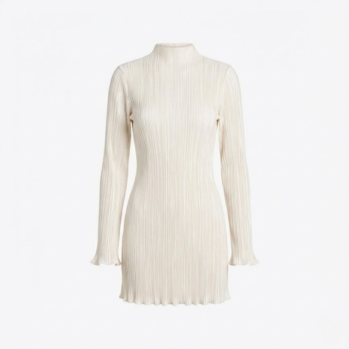 Agathe Ribbed Mini Dress