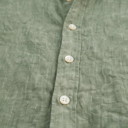 Summer Casual Fit Linen Shirt