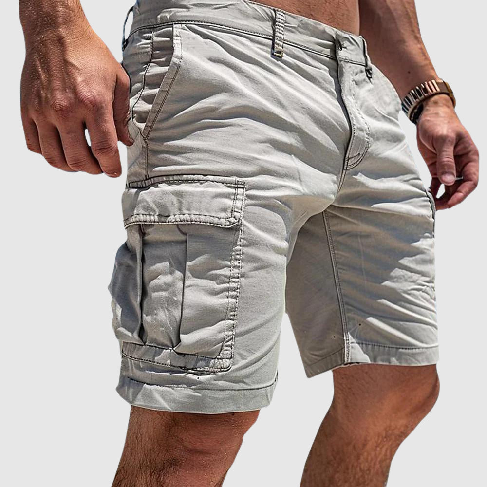 Charles Cargo Pocket Casual Knee Length Shorts