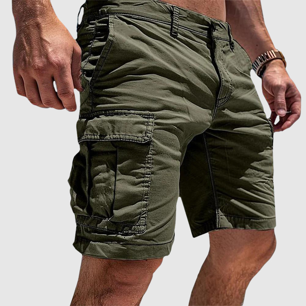 Charles Cargo Pocket Casual Knee Length Shorts